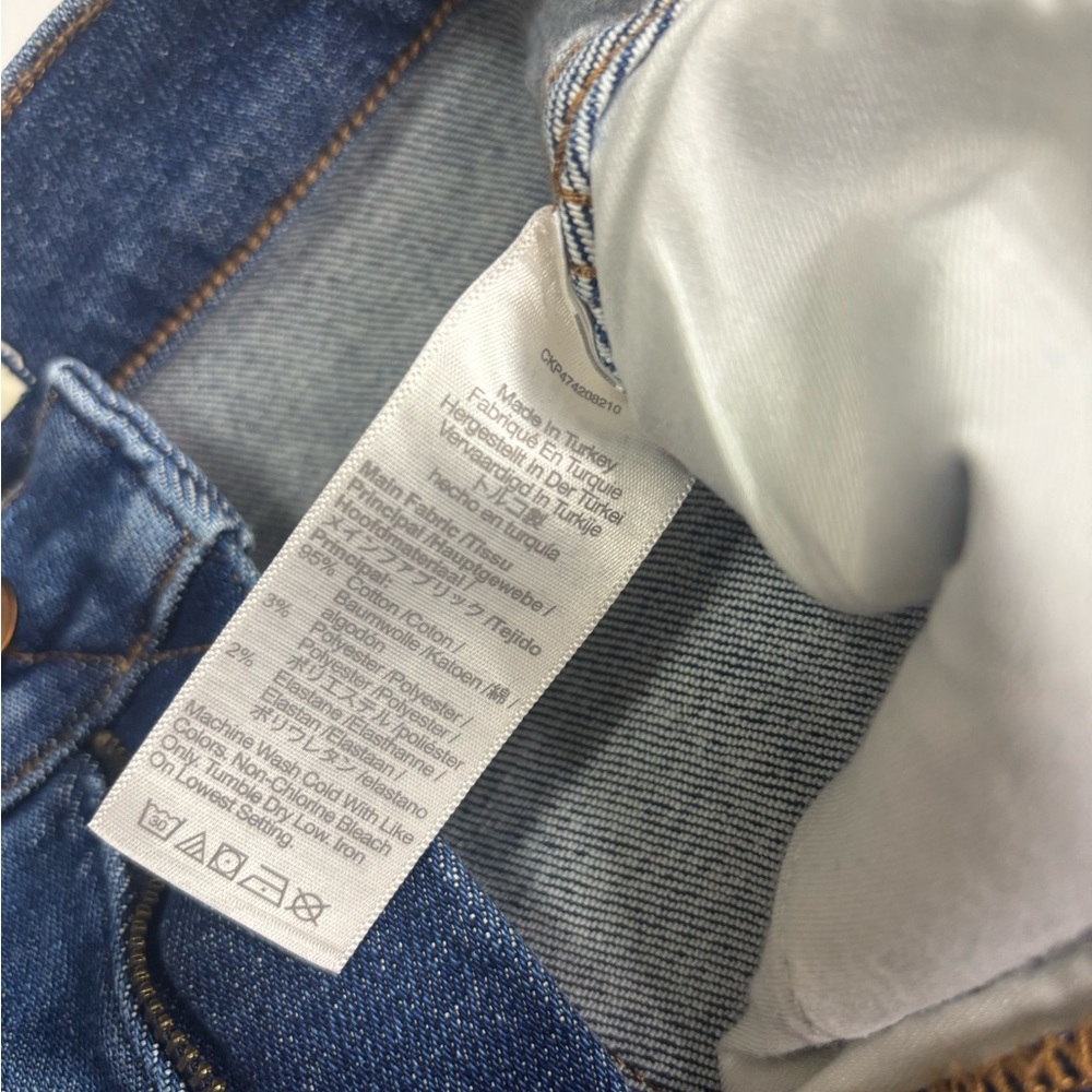 Madewell Stovepipe Jeans Size 25 EUC - Picture 4 of 6
